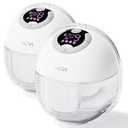 NCVI Hands Free Breast Pump, Wearable Breastfeeding Pump, Electric Portable Pump