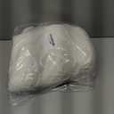 StangH Ivory White Velvet Curtains 84 Inch Length - Light Dimming Thermal Insulated Drapes for Nursery Kids Bedroom Back Tab Privacy for Living Dining Room, W42 x L84, 2 Panels