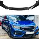 JMTBNO Universal Front Lip for Car, Front Bumper Splitter Lip Splitter Body Kit Compatible with Honda Civic Accord Audi Q5 A5 Toyota Camry Corolla Nissan Altima Ford Mazda
