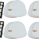 Dttery ZU561 UV730 Filters Replacement for Shark ZU560 ZU660 UV650 UV725 ZD201 ZD400 CU530 Rotator Navigator Lift-Away Upright Vacuum Part XFFK560 XHEPA560 XFFKZD400 XHFZD400, 4 Foam, 4 Felt, 2 HEPA