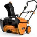 20" Cordless Snow Blower(No Battery), Compatible with Dewalt 20V Max Battery, Brushless Snow Thrower with Directional Plate & LED Lights, Electric Snow Blower Ideal for Walkways and Driveways