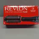REVLON One Step Volumizer PLUS Hair Dryer and Styler | More Volume, Less Damage, and More Styling Control for Easy and Fast Salon-Style Blowouts, Plus Travel Friendly (Black)