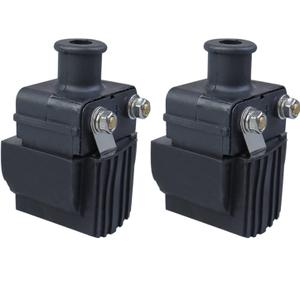 18-5186 Ignition Coil Compatible with Mercury & Mariner Outboard Boat 6-125Hp 140Hp V135 V150 210CC Chrysler Force 40Hp -150Hp Replace 339-7370A13 339-832757A4 339-832757B4 2Pcs 18-5186 Ignition Coil Compatible with Mercury & Mariner Outboard Boat 6-125Hp 140Hp V135 V150 210CC Chrysler Force 40Hp -150Hp Replace 339-7370A13 339-832757A4 339-832757B4 2Pcs