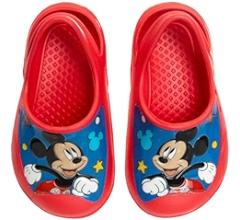Josmo Boys Clog Water Slides Mickey Mouse Cars Paw Patrol Summer Sandal Kids Pool Shoes Backstrap Closed Toe Sport Athletic Character Slip On Clogs (Size 5-6 Toddler/Little Kid)