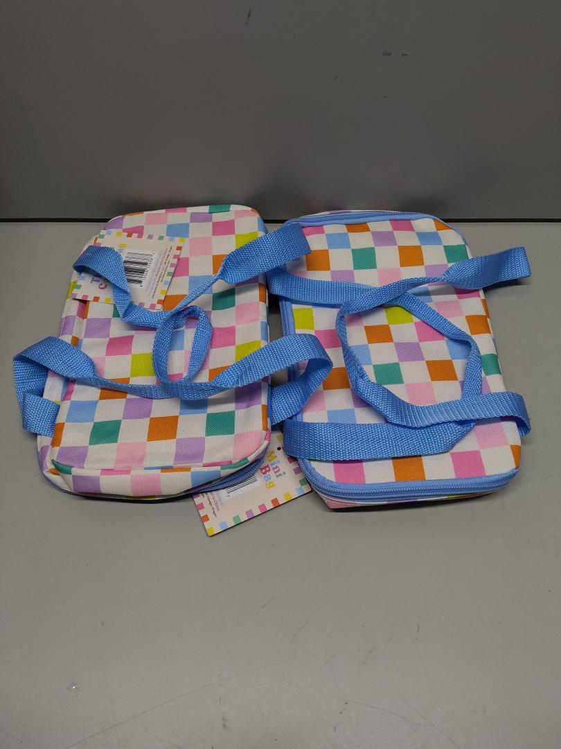 Insulated The Mini College Bag, 
Insulated Backpack Cooler Small Leakproof Lunch Back Pack with Coolers Lightweight Cute Lunch Bag for Women Girls Teens to Work, School, Picnics, Camping