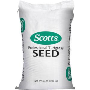 Scotts Professional Turfgrass Seed Sun and Shade Mix, Uncoated, 99.9% Weed Free, 50 lbs. Scotts Professional Turfgrass Seed Sun and Shade Mix, Uncoated, 99.9% Weed Free, 50 lbs.