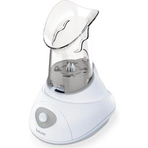 Beurer SI30 Steam Inhaler for Sinus Congestion & Allergies, Drug-Free, Quick 3-5 Minute Setup, Ultra-Quiet, Face Steamer with Variable Steam Control, Universal Mask