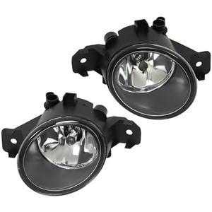 Thomletha Left and Right Front Fog Lights Assembly Replacement for Nissan Sentra Maxima Altima Rogue Infiniti M35 M45 G37 JX35 QX60 NI2593117 NI2592117