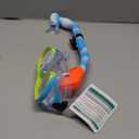 Gintenco Kids Snorkel Set, Diving Mask for Children as Unisex Kids Swimming Goggles, Anti-Fog Diving Mask and Dry Top Snorkel Combo Set for Junior and Youth 