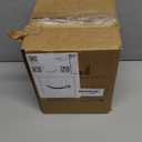 LE TAUCI Utensil Holder for Kitchen Counter, 7.3"+5.4" Fluted Ceramic Utensil Crock Organizer for Countertop, Heavy Large Holder for Spatulas, Spoons, Set of 2, White, Kitchen Counter Decor