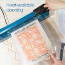 Spartan Industrial - 9" X 12" Open-End Flat Bags (200 Count) 1.1 Mil Clear Poly Bags for Clothing, Art, Journal Packaging (Do Not Have Seal and Do Not Have Prints)