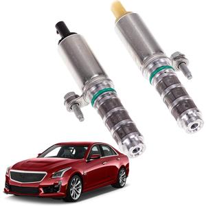 Intake & Exhaust Camshaft Position Actuator VVT Solenoid Compatible with Chevy Malibu Impala Colorado, Cadillac ATS, GMC Canyon, Buick Envision & more 2.0L, 2.5L.Replace 12655433, 12655434