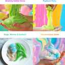 Playz Edible Slime Candy Making Science Kit for Kids Ages 8-12 Years Old - Food Science Chemistry Kid Science Kit with 25 Experiments to Make Slime Chocolates, Educational Science Kits for Boy & Girls