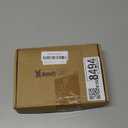 Huquary 8 Sets 3 Inches Christmas Stuffed Animal Bulk Mini Plush Bear Small Bear Doll Key Chain with Tag Rope Organza Bag for Xmas Tree Decorations Stocking Stuffing Gifts(White, Light Brown)