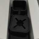 Silicone Couch Cup Holder, VIENFUT Anti-Spill Anti-Slip Sofa Armrest Tray BPA-Free, Dirt-Resistant Silicone Couch Arm Tray for Remote, Snacks, Cellphone and iPad, Gift for Family, Friend (Black)