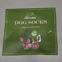 EXPAWLORER 6PCS Anti-Slip Dog Socks to Prevent Licking Paws,Dog Shoes for Hot Pavement,Best Paw Protector Traction Control on Hardwood Floor,Dog Booties for Dogs, Size: Medium (6 Count) (Pink and Grey)