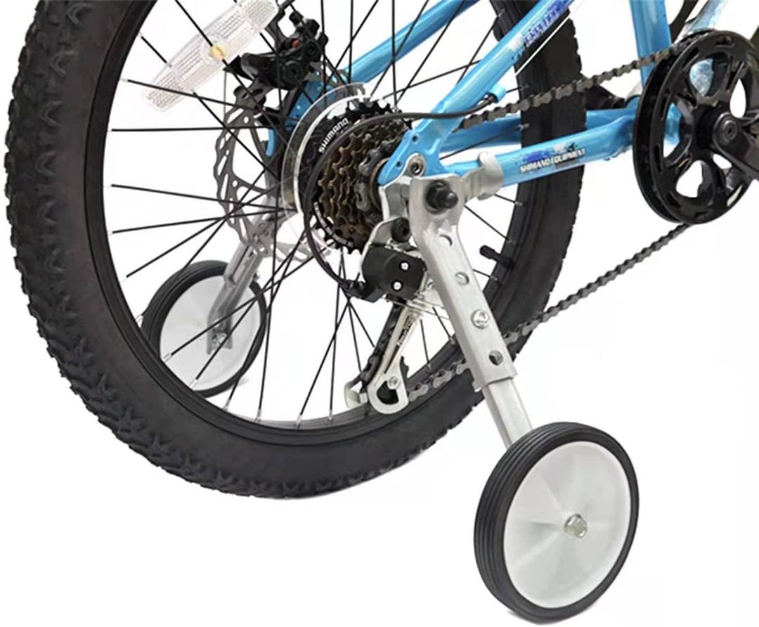 Bicycle Training Wheels, Training Wheels for 20 inch Bike, Compatible for Multi-speed Bike of 18-22 Inch
