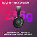 SteelSeries Arctis Nova 1 Multi-System Gaming Headset Hi-Fi Drivers 360 Spatial Audio Comfort Design Durable Ultra Lightweight Noise-Cancelling Mic PC, PS5/PS4, Switch, Xbox - Black