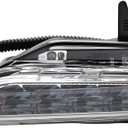 Nakkaa Left Turn Signal Light Fog Light Compatible with Q50 Q50s Sport Premium Hybrid Base Perfection Inspiration 2014-2020 Dynamic Blink Bumper Sequential Lamp Driver Side 261354GA1A