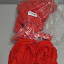 10 Pack Red Cheesecloth Table Runner 6FT Boho Gauze Fabric Table Runner Vintage Rustic Sheer Runners for Wedding Party Bridal Baby Shower Long Table Decorations (21"x72")