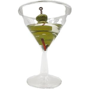 Raz 5.5" Martini Christmas Ornament 3953047