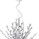 Hampton Bay Lighting 5-Light Chrome Pendant (28714-HBU)