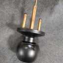 Matte Black Door Knobs with Lock and Key，Exterior and Interior Door Lock for Bedroom, Entry Door Handle for Front Door