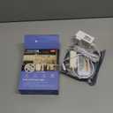 WOBANE Dimmable COB LED Strip Light, 9.8ft Under Cabinet Lighting with Remote Control, 6000K White, Kitchen, Ceiling, Room, Closet, Counter, CRI90+, 1500lm, Timing, ETL Adapter