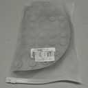 Shower Foot Scrubber Mat with Non-Slip Suction Cups, Foot Back Cleaning Pad Back Washer Exfoliating Bath Wash Pad, Wall Mounted Slip Suction Cups for Use in Cleaner Men and Women (Grey)