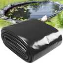 20 x 25 FT Pond Liner, 20 Mil Pond Liners for Outdoor Ponds, HDPE Pond Liner Easy Cutting Puncture Resistant, Pond Liners for Water Garden Fountain Waterfall, Koi Fish Aquaculture Pond