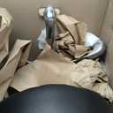 Rolling Stool with Wheels Adjustable Height, Roller Stool for Massage Medical Tattoo Spa Heavy Duty Swivel Desk (Super Thick Cushion, Black)