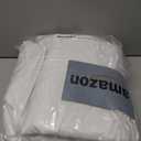 HolidayIdeas 2 Pack Fitted Tableclothes - 60 x 30 Inch - White Rectangle Tablecloths for 5 Foot Tables, Fabric Table Cover Protector for Parties, Holiday Dinner, Wedding, Trade Show