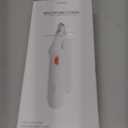 2 in 1 Dog Nail Clippers & Cat Nail Clippers Trimmers for Large Medium Small Dogs Cats Claw Trimmer Quick Sensor and Safety Guard USB Rechargeable Dogs Nail Trimmer with Catcher & 2 LED Lights (White)