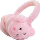 PURFANREE Kids Winter Earmuffs Plush Warm Cute Fox Ear Warmers Earflap Cute Cartoon Earmuff for Boys Girls Baby Toddlers 