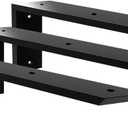 Countertop Support Bracket 16 Inch 3 Pack Countertop Bracket for Granite 3/8" Thick 16"x6"x2.5" Heavy Duty L Brackets Shelf Brackets Metal Corbels for Quartz/Granite/Wood/Concret/ Laminate Countertops