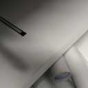 OUTONLIFE 5 Tier Tall Display Shelves with LED Lights, Touch & Remote Control, Dimmable Display Cabinet, Open Bookshelf with 3 Color Temperature, Timer for Living Room, Bedroom, Home Decor(White)