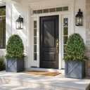 28.5inch Faux Boxwoods for Outdoor Planters, UV Resistant Boxwood Topiary