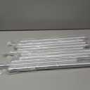 Poolzilla 10 Pack 18 Aluminum Tube with Brass Anchor for Pool Safety Cover Installation, Anchor Installation for Loose Ground or with Pavers, Extra Long