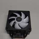 Thermalright Assassin Spirit 120 EVO Black CPU Cooler, 120mm PWM Quiet ARGB Fan, AGHP 4th Technology, Supports Intel LGA1700/1150/1151/1200, AMD AM4 AM5, Computer Cooler