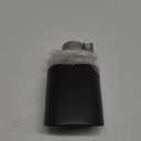 A-KARCK Square Exhaust Tip 2.25" Inlet, Black Coating Rectangle Exhaust Tailpipe Tip 3" x 5.5" Outlet 9.5" Long Clamp on Design