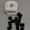 24 Pcs Cat Fountain Replacement Filters 12 Pack Cat Water Fountain Replacement Filters with 12 Pack Pre-Filter Sponges, Pet Fountain Filter Fit for 95oz/2.8L Automatic Pet Fountain Cat Water Fountain