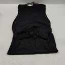 Popilush Summer Black Maxi Dress Bodycon Ribbed Cocktail Spaghetti Strap Shapewear Dresses Party Long