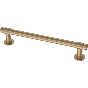 Franklin Brass Francisco (5-Pack) Cabinet Handles 5-1/16" Hole Center Modern Pulls | Champagne Bronze Hardware Kitchen Door, Drawers, Dressers, Furniture P29618Z-CZA-B