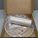 Lamp Shade for Table Lamps, Drum Lampshade for Floor Lamps, 13" Top X 13" Bottom X 10" High Large Lamp Shade, Beige Modern Fabric Lampshade, Easy Assembly Replacement Lamp Shade Spider Fitter