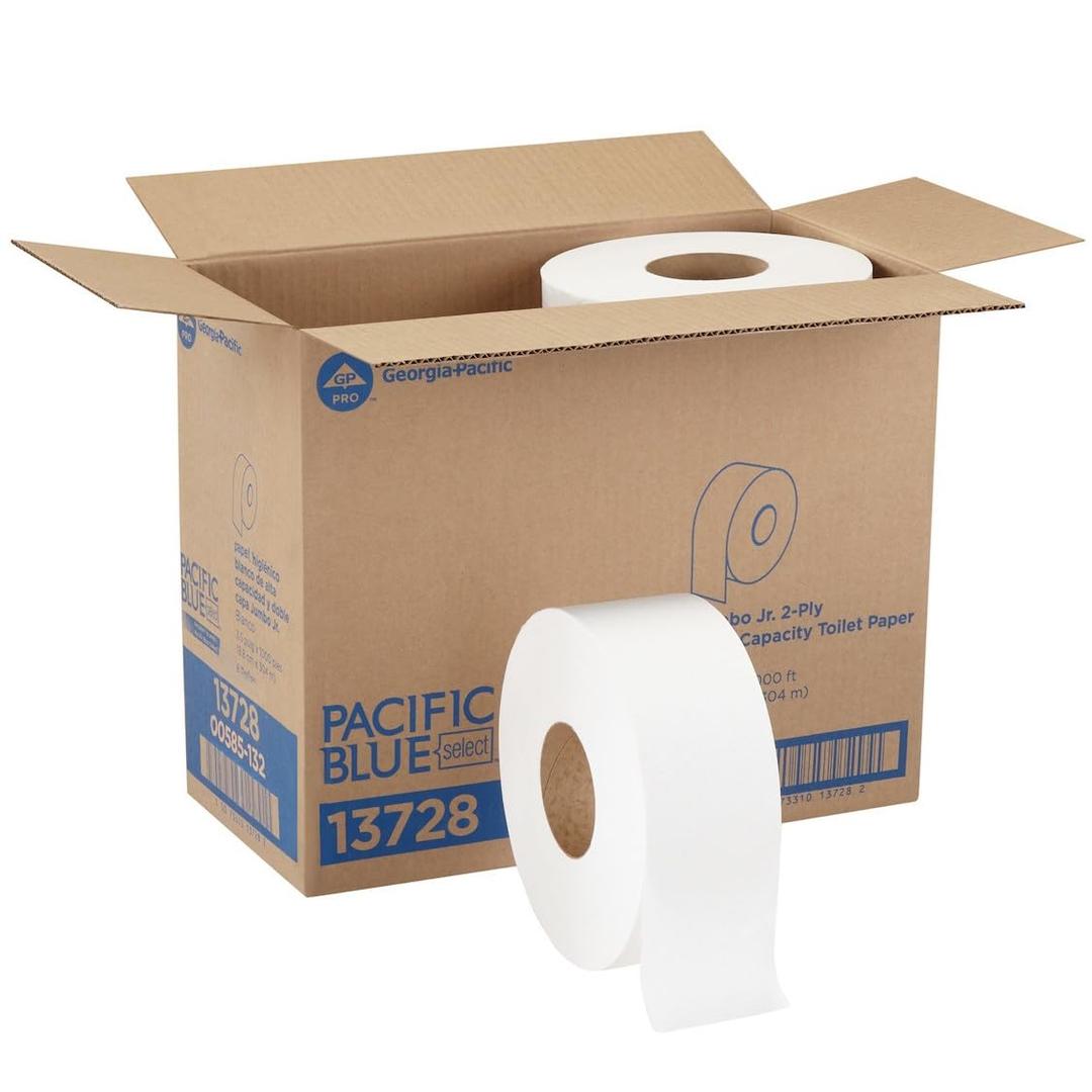 Georgia-Pacific GEP13728 - Jumbo Jr. Bath Tissue Roll