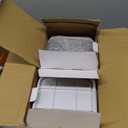 Cereal Dispenser Countertop 2Pc, Cereal Containers Storage, 5L Organization and Storage Containers for Kitchen, Dry Food Dispenser for Rice, Grains, Nuts, Snack,Oatmeal, Pet food, White