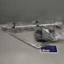 Drive Medical 10105-1 Platform Walker/Crutch Attachment, Silver