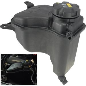 17137567462 Engine Coolant Reservoir Tank w/ Sensor & Cap Compatible with 2005-2016 BMW 118i 120i 128i 323i 325i 328i 328i xDrive 328xi 330i 335i 335i xDrive 335is X1 Z4 Replaces# 603-334
