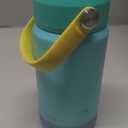 RAYMYLO Toddler Water Bottle Stainless Steel Insulated, 12 oz Kids Water Bottle for School Boys Girls, Toddler cups with Straw (Cold for 24 Hrs, Hot for 12 Hrs), Dishwasher Safe & BPA Free & Leakproof (Sweet Citrus Mint(Single Pack))