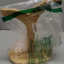 Double Hooks Banana Hanger Stand, 14 Inch Wood Banana Holder, Stable Banana Hanger Keeper for Kitchen Countertop